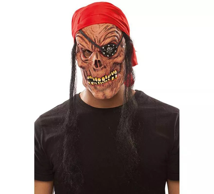Translation missing: es.Máscara de Pirata Zombie con Pañuelo