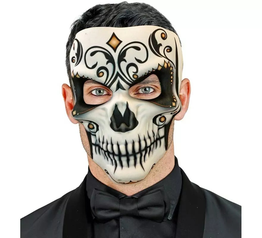 Translation missing: es.Máscara de Señor Calavera Día de Los Muertos