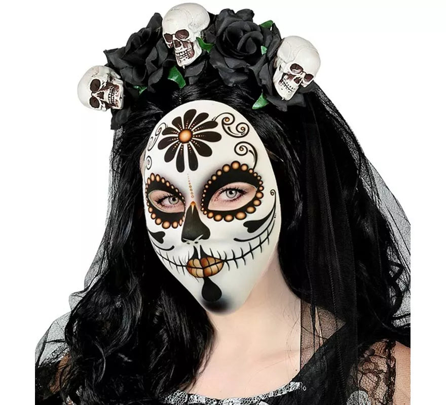 Translation missing: es.Máscara de Señora Día de Los Muertos