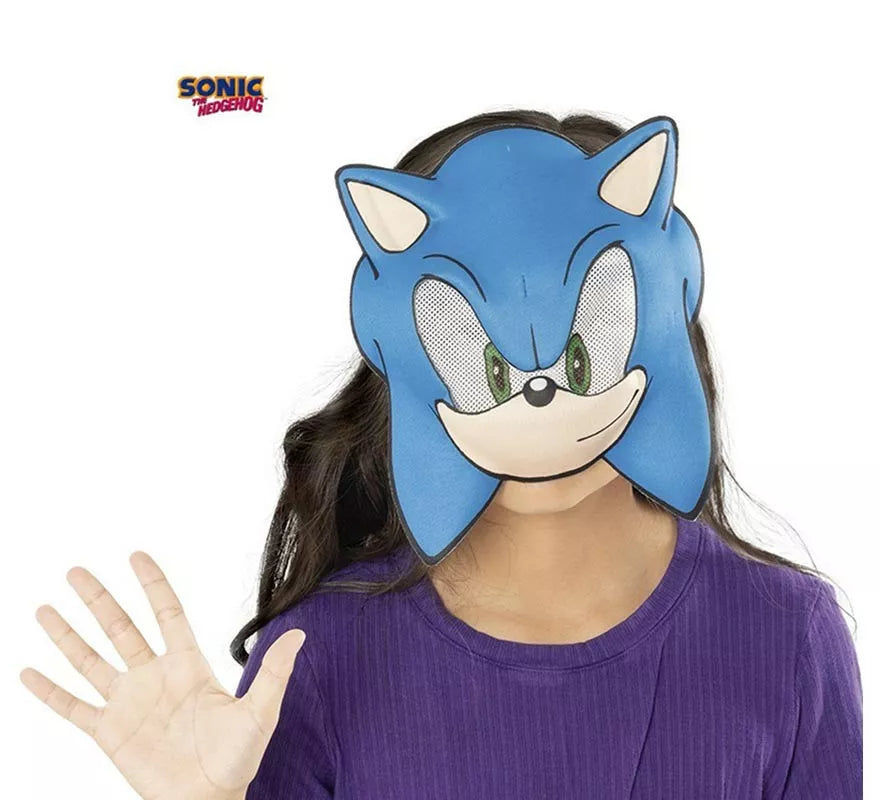 Translation missing: es.Máscara de Sonic azul infantil