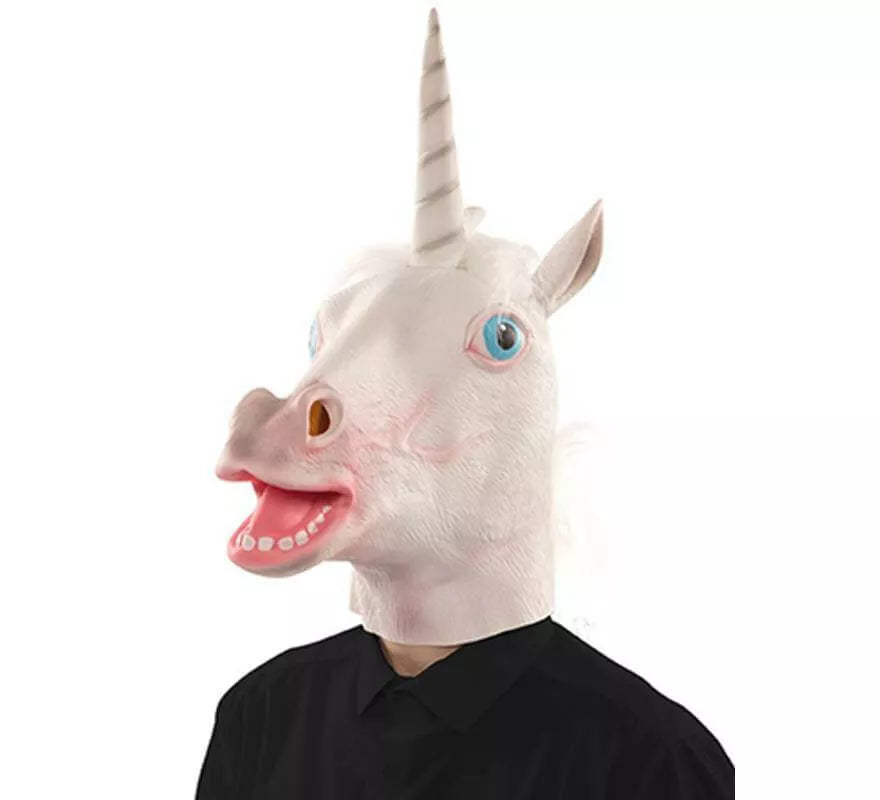 Translation missing: es.Máscara de Unicornio Blanco