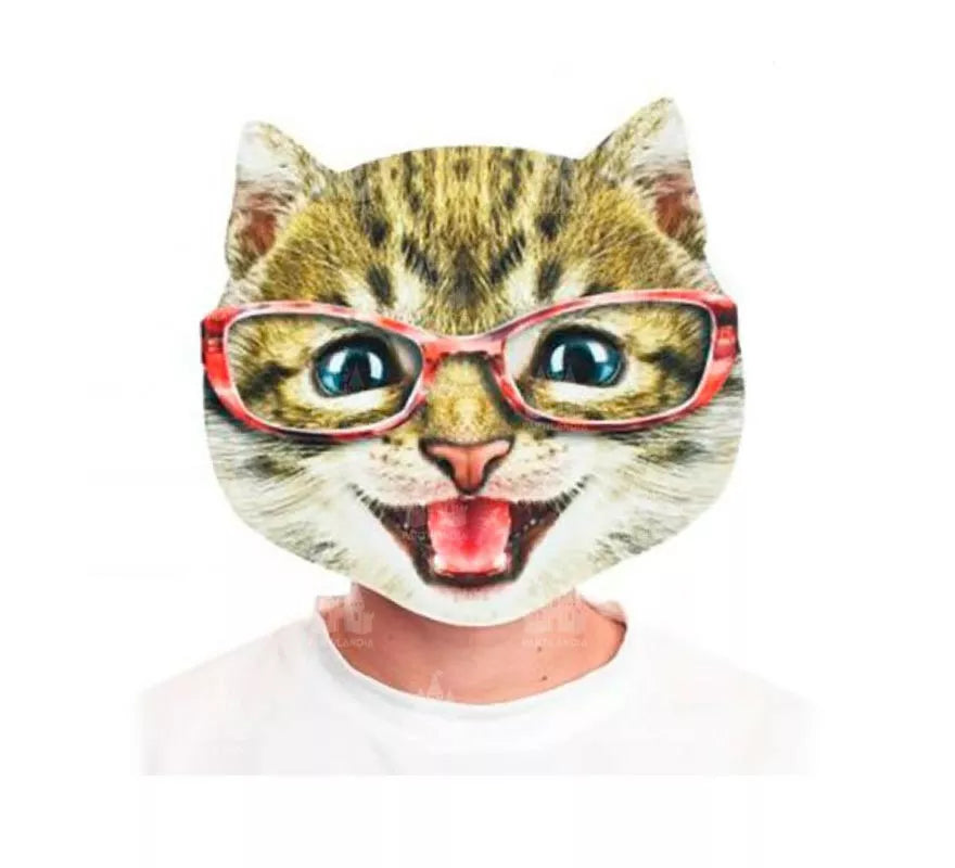 Translation missing: es.Máscara Gato estampado