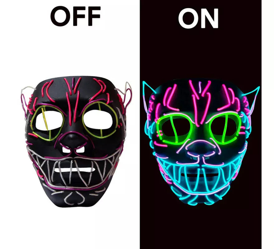 Translation missing: es.Máscara LED de Gato Neón