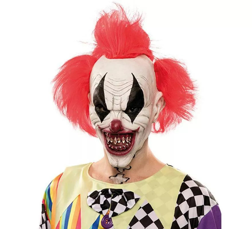 Translation missing: es.Máscara Payaso Diabólico con Mechones