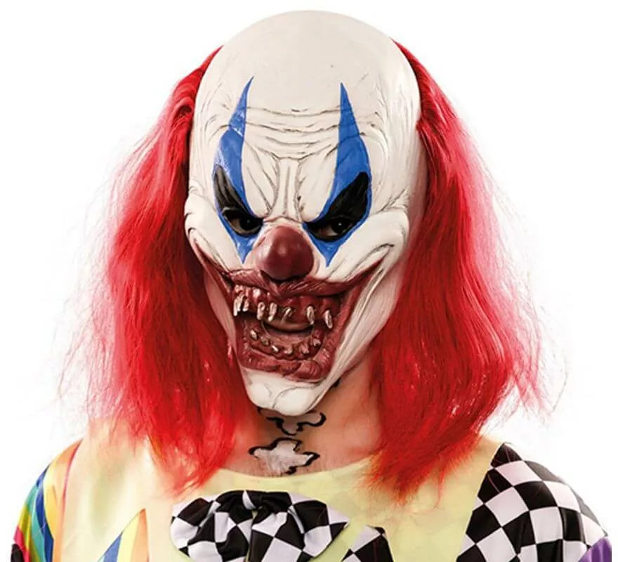 Translation missing: es.Máscara Payaso Diabólico con Melena