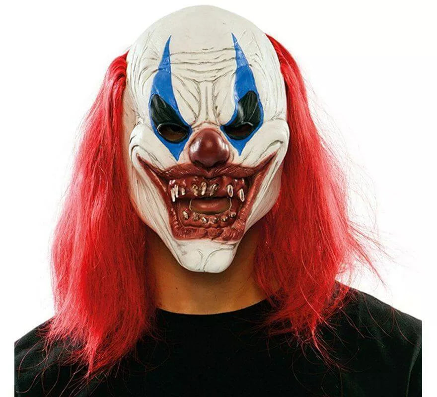 Translation missing: es.Máscara Payaso Diabólico con Melena