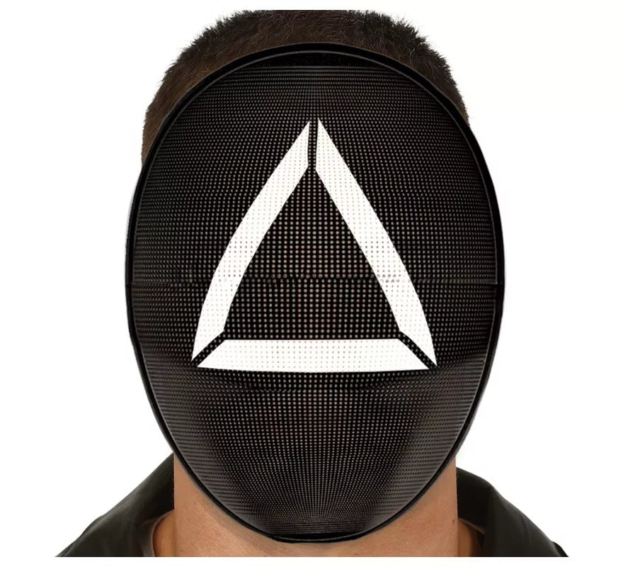 Translation missing: es.Máscara Triángulo Vigilante de Juego de PVC