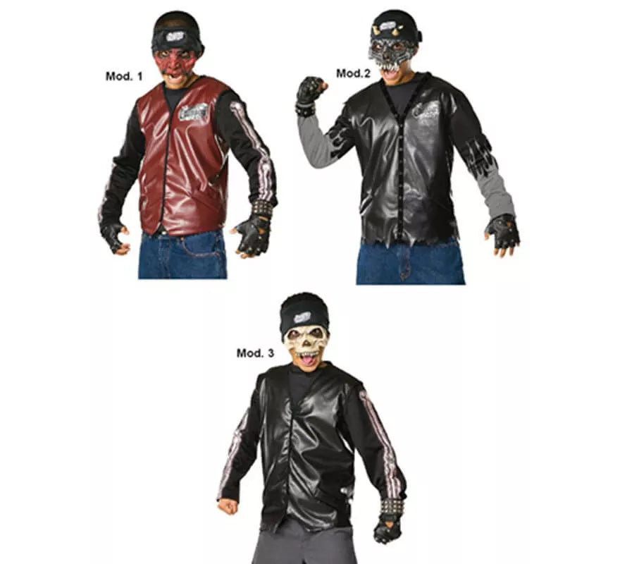 Translation missing: es.Máscaras de Dead City Choppers Halloweenm infantil. 3 surt