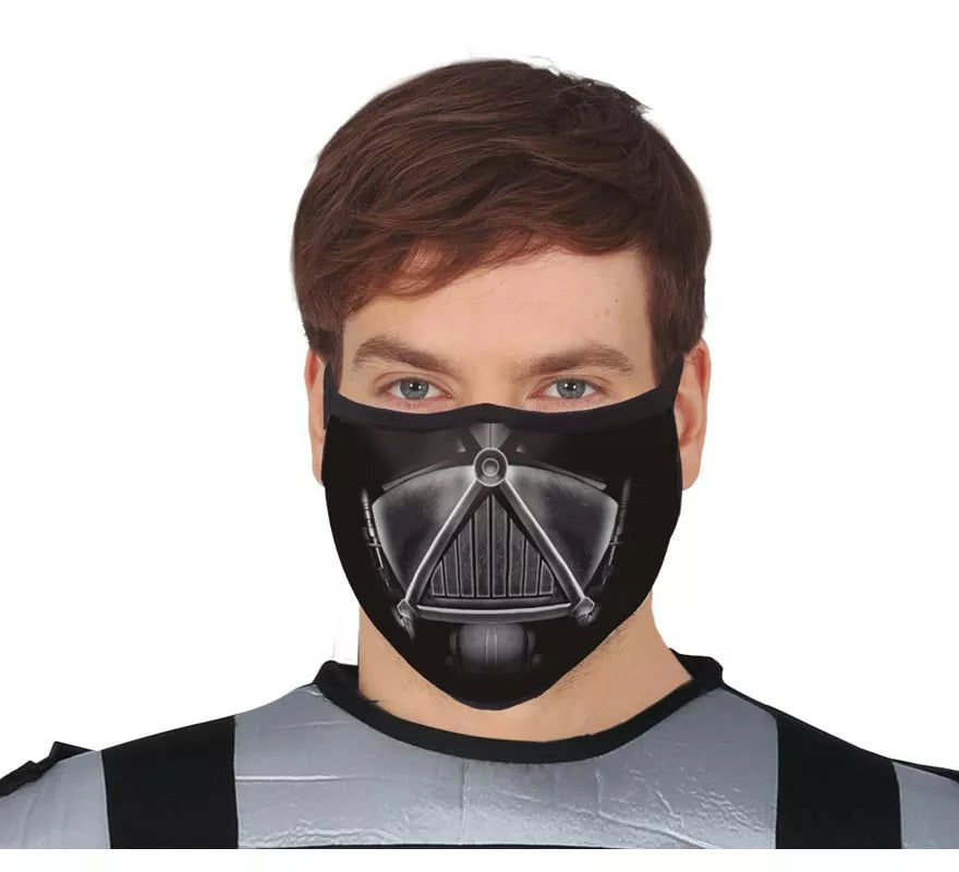 Translation missing: es.Mascarilla 3 Capas de Tela Villano Galáctico para adultos