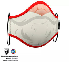 Mascarilla higiénica infantil Papá Noel Navidad