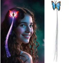 Mechón Led de 33 cm con Mariposa