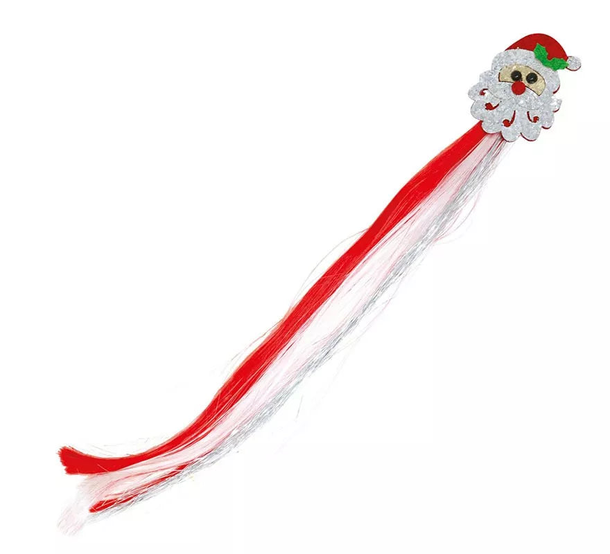 Translation missing: es.Mechón Papá Noel para cabello infantil de 30 cm