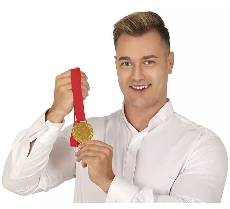 Translation missing: es.Medalla Congrats con Cinta roja