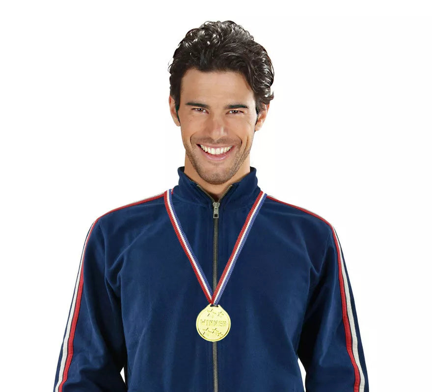 Translation missing: es.Medalla de Ganador con Cinta Tricolor