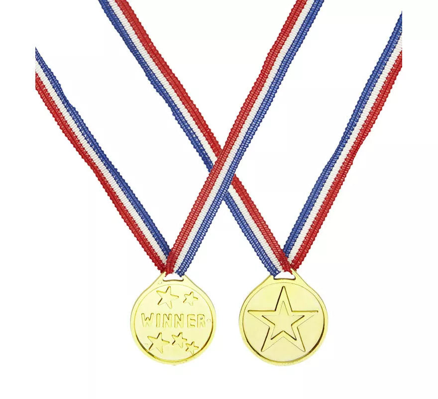 Translation missing: es.Medalla de Ganador con Cinta Tricolor