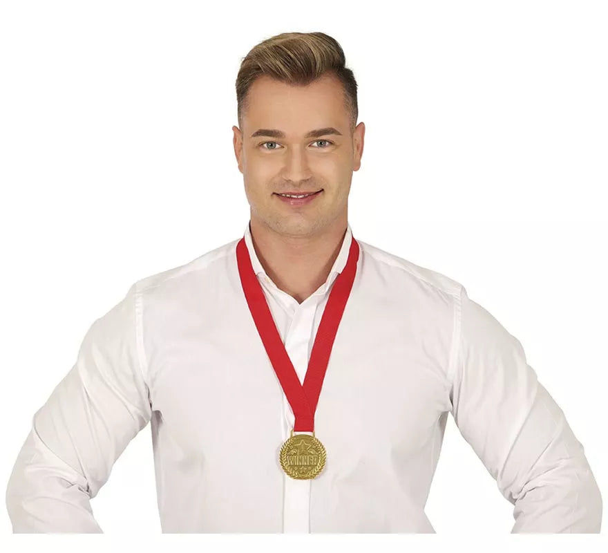 Translation missing: es.Medalla Winner con Cinta roja