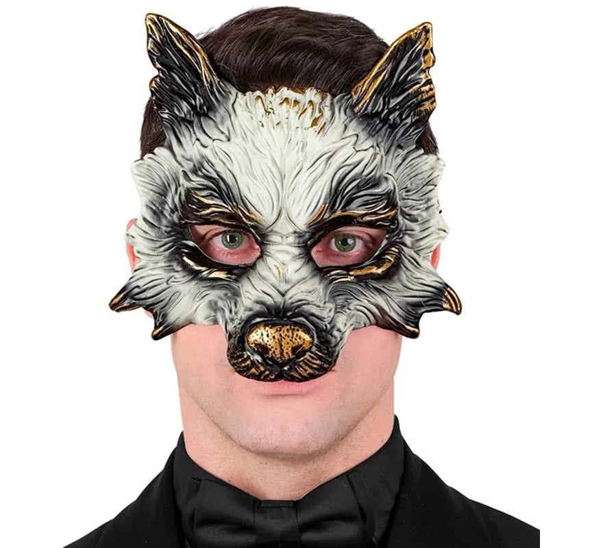 Media Máscara de Lobo
