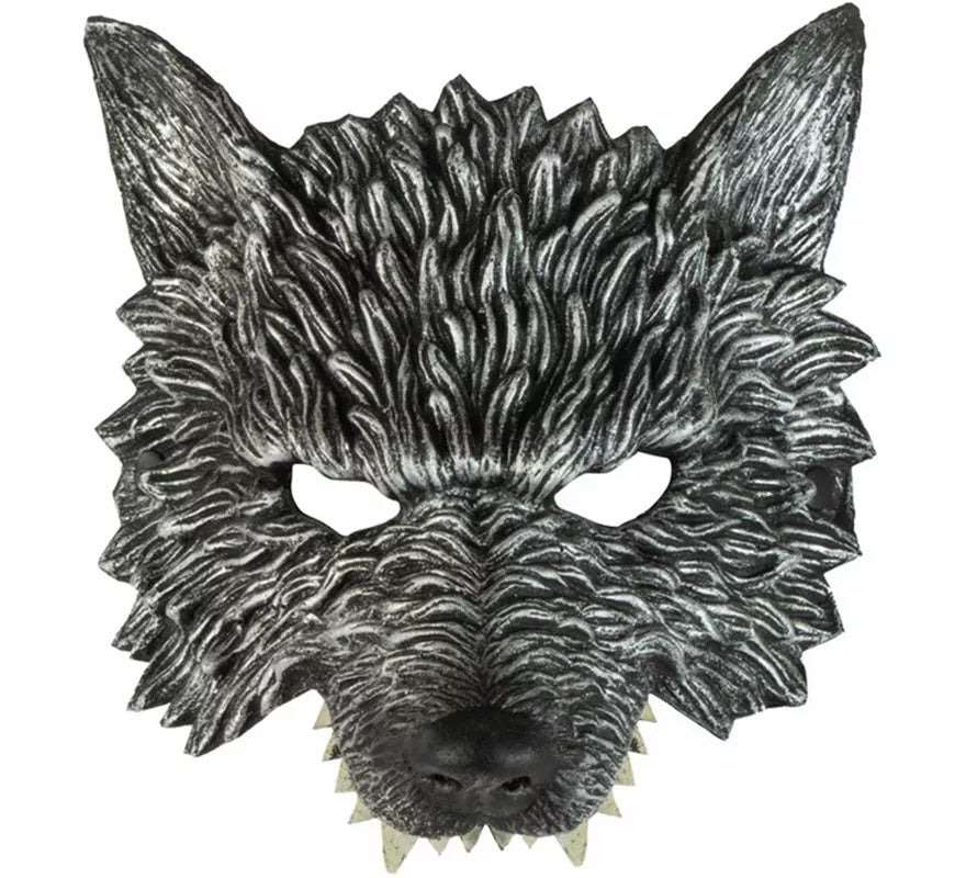 Translation missing: es.Media Máscara de Lobo gris