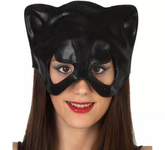 Media Máscara Súper Gatita Negra
