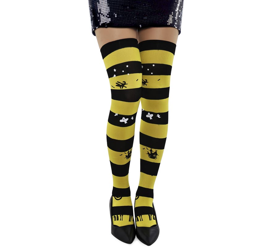 Translation missing: es.Medias a Rayas negro y amarillo