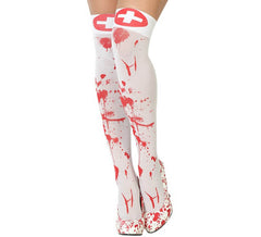 Medias de Enfermera con Sangre