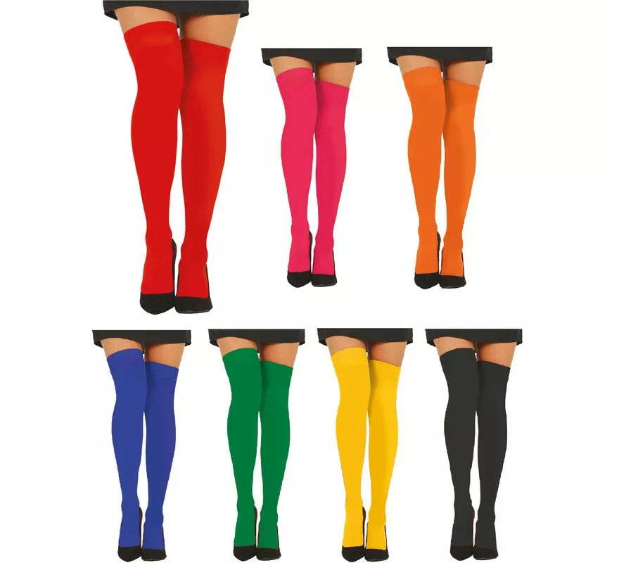 Translation missing: es.Medias Talla M-L para mujer en varios colores