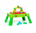 Mesa de Bloques infantil con 20 Piezas