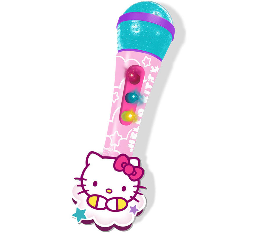Translation missing: es.Micrófono Hello Kitty con Amplificador y Ritmos
