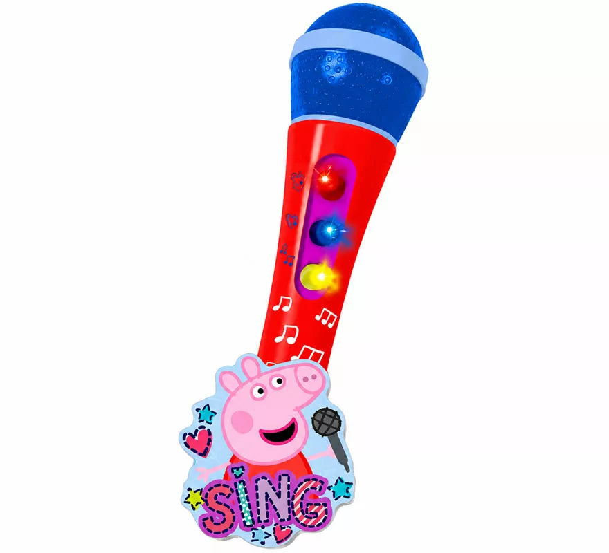 Translation missing: es.Micrófono Peppa Pig con Amplificador y Ritmos