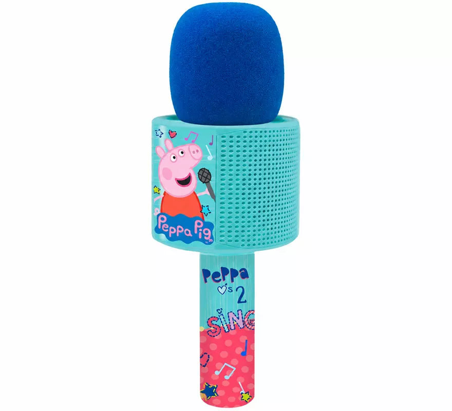 Translation missing: es.Micrófono Peppa Pig Inalámbrico Bluetooth con Luz