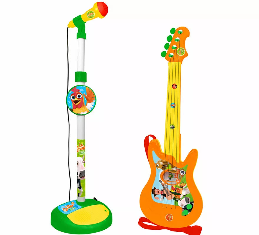 Translation missing: es.Micrófono y Guitarra La Granja de Zenón