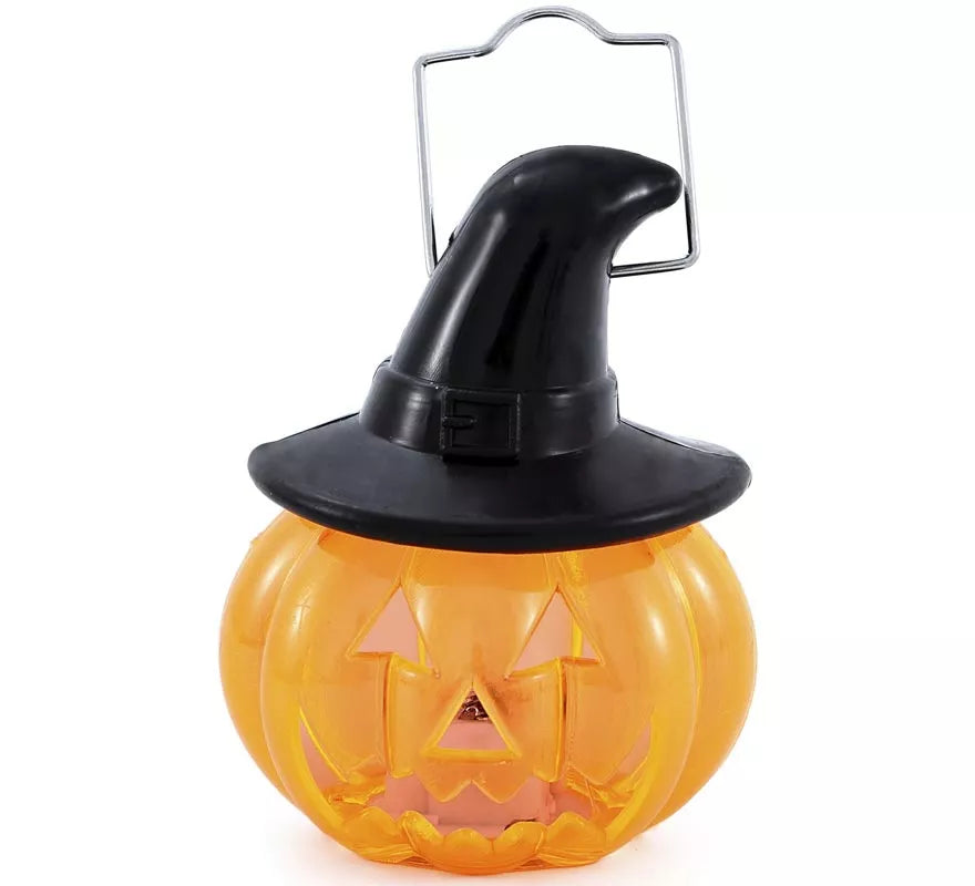 Translation missing: es.Mini Farol Calabaza con Luz 7x8 cm