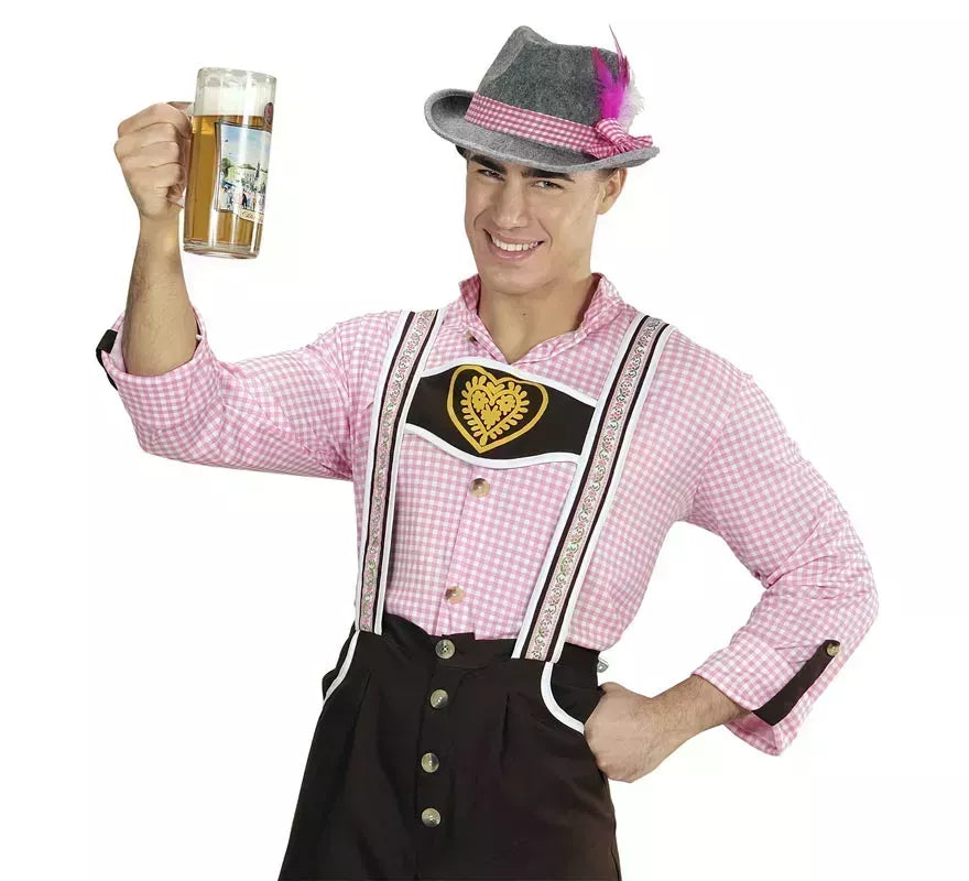 Translation missing: es.Sombrero Bávaro o Tirolés Oktoberfest con Plumas