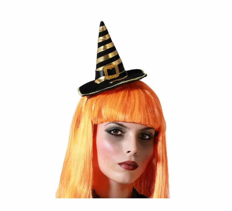 Translation missing: es.Mini Sombrero de Bruja a Rayas en varios colores