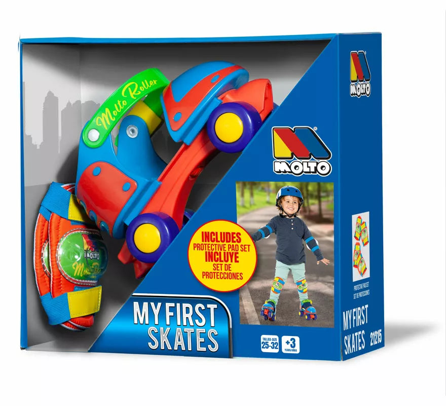 Mis Primeros Patines azules para niño