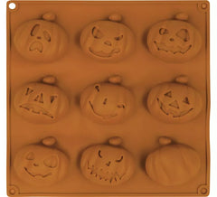 Molde 9 Calabazas Silicona de 24x25 cm