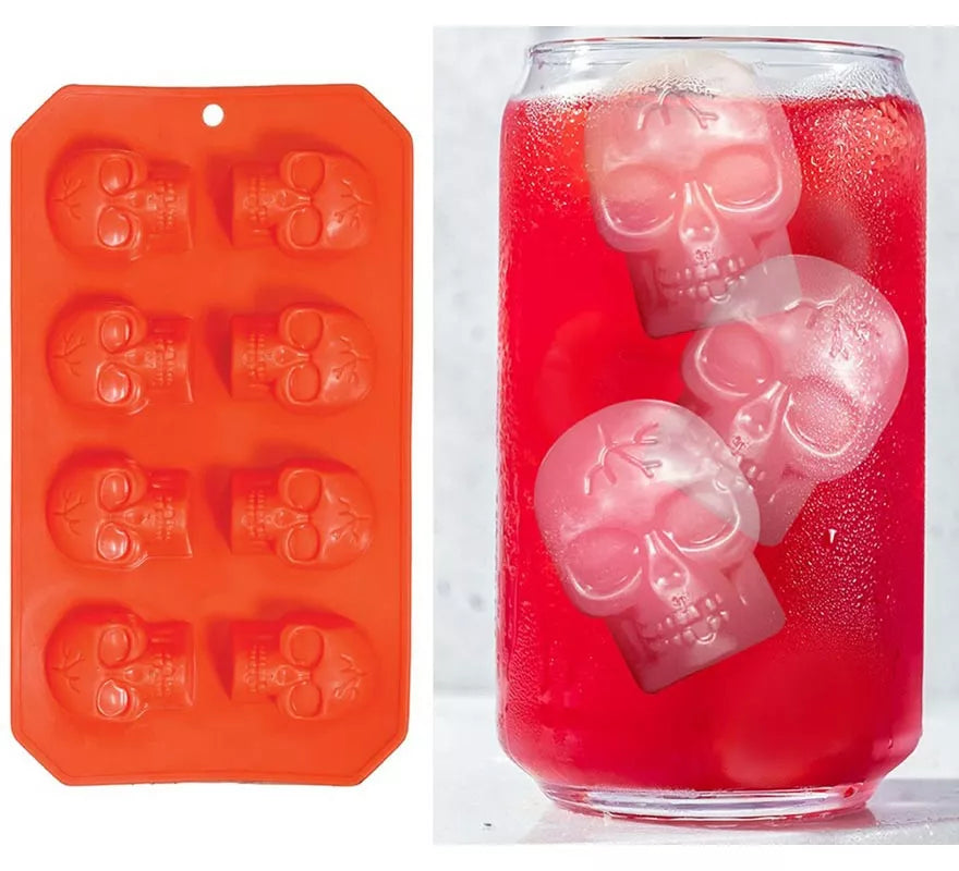 Translation missing: es.Molde de Cubitos de Hielo con forma de Calaveras 21x12 cm