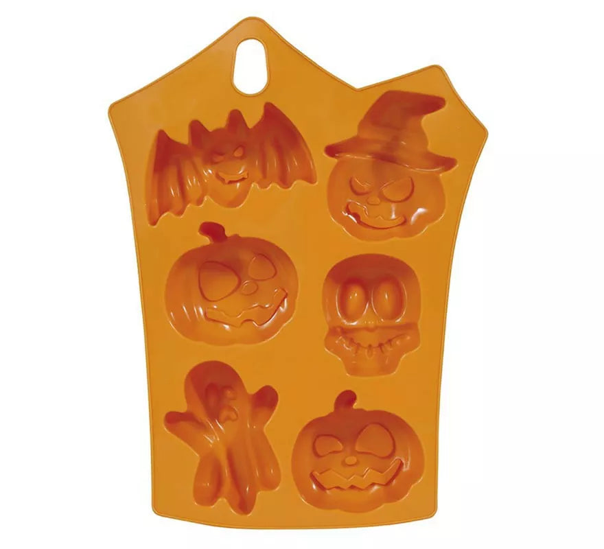 Translation missing: es.Molde Figuras Halloween para 6 Galletas de 23x15 cm