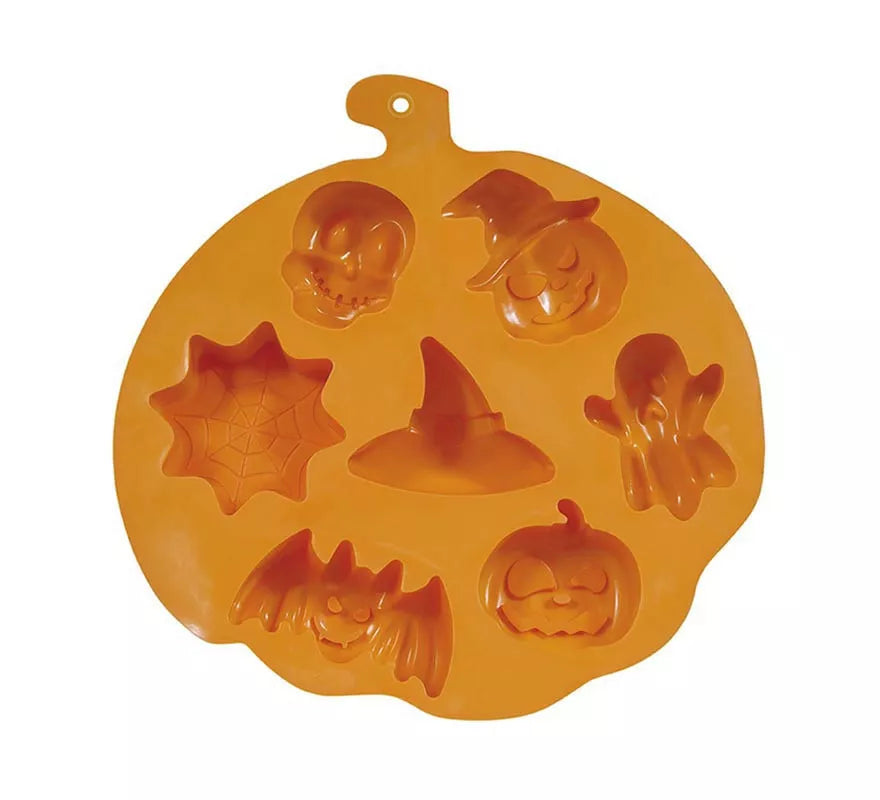 Translation missing: es.Molde Figuras Halloween para 7 Galletas de 26x23 cm