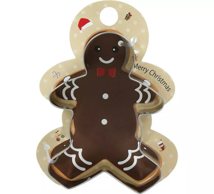Molde Metálico de Muñeco de Jengibre para Galletas de 9 cm