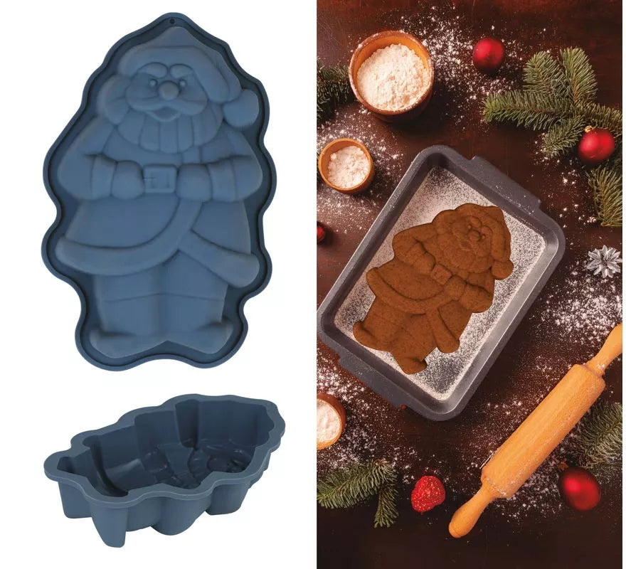 Translation missing: es.Molde Papá Noel de Silicona para Pasteles 17x12 cm