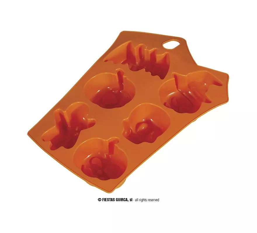 Translation missing: es.Molde Figuras Halloween para 6 Galletas de 23x15 cm
