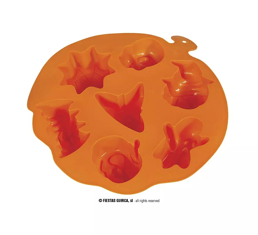 Translation missing: es.Molde Figuras Halloween para 7 Galletas de 26x23 cm