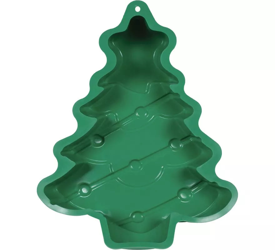 Molde para Pastel con Forma de Árbol de Navidad de 21x30 cm