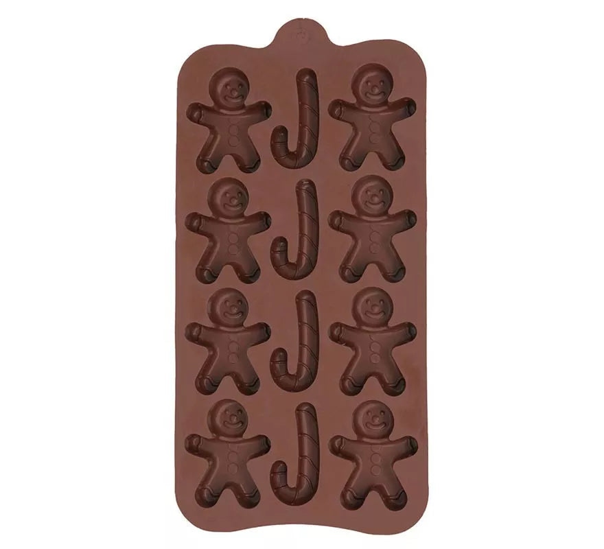 Translation missing: es.Molde Rectangular para 12 Galletas de silicona de 10x20 cm