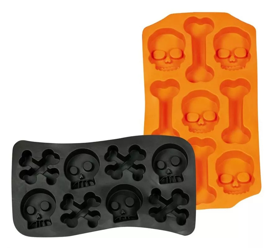 Translation missing: es.Moldes de Cubitos Halloween en 2 Modelos Surtidos 12x22 cm