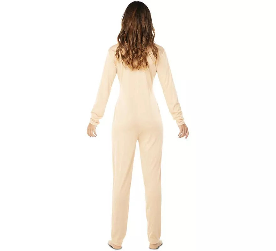 Translation missing: es.Mono o Maillot Interior color beige para mujer