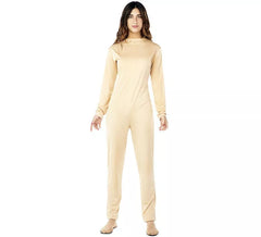 Mono o Maillot Interior color beige para mujer