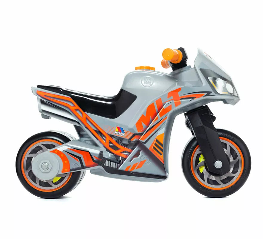 Moto Correpasillos Premium plata