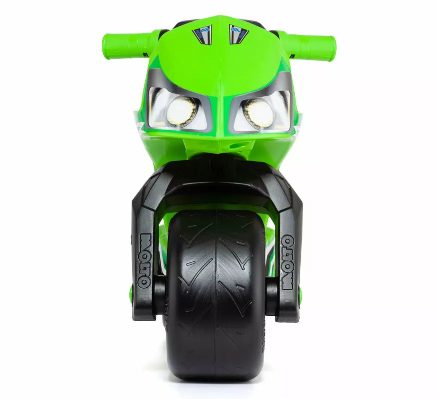Moto Correpasillos Premium verde